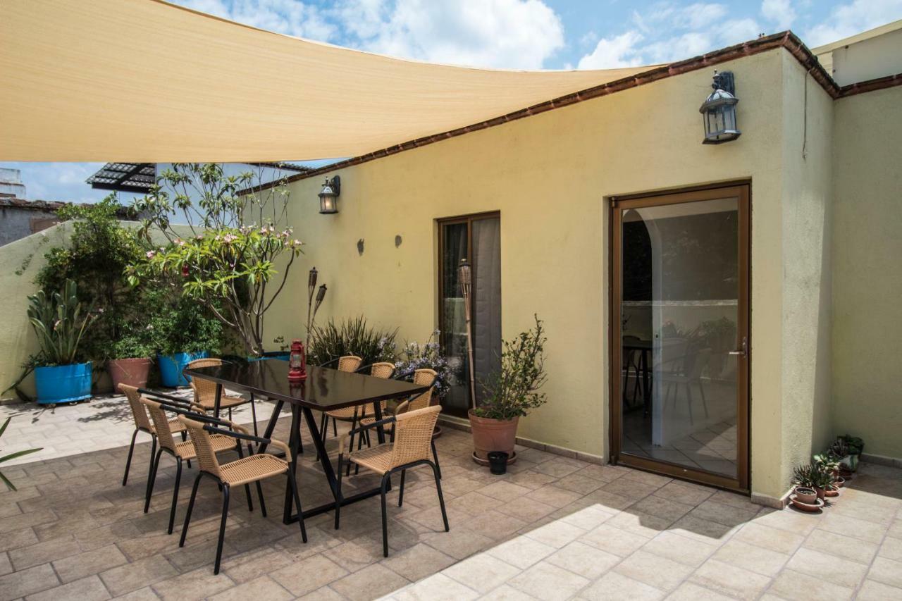 Casa Zul; Cafe Hostal En Lagos De Moreno, Jal. Bagian luar foto